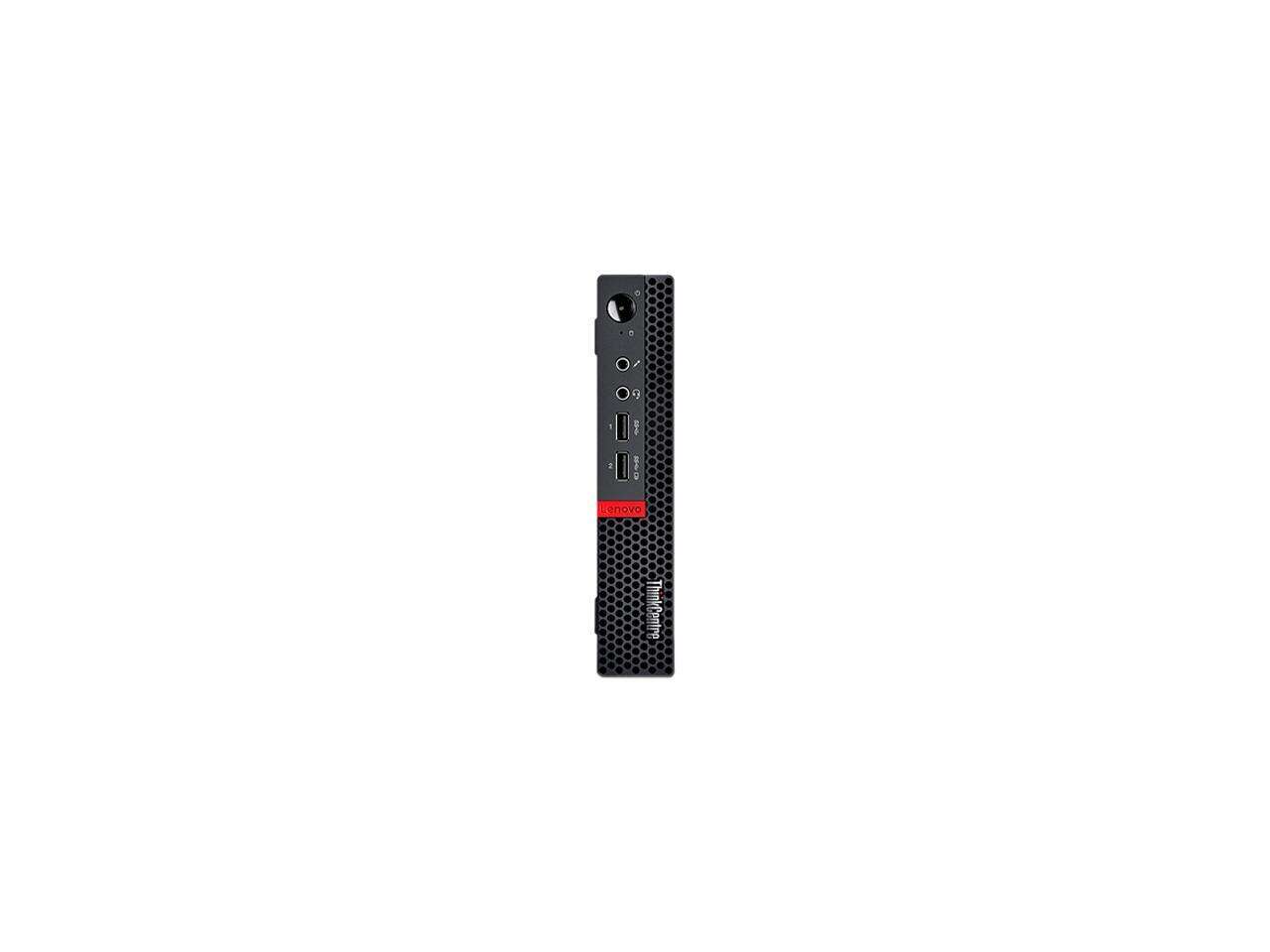 Lenovo ThinkCentre M625q 10TF000GCA Desktop Computer - AMD A9-Series A9-9420e 1.80 GHz - 4 GB DDR4 SDRAM - 128 GB SSD - Windows 10 Pro 64-Bit (French) - Tiny - Black