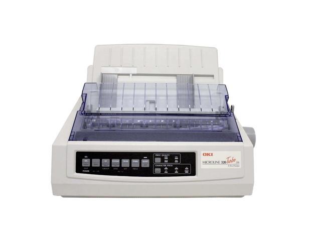 OKIDATA MICROLINE 320 Turbo/n (62415401) - Parallel, USB 9 pin 120V Up to 435cps Dot Matrix Printer