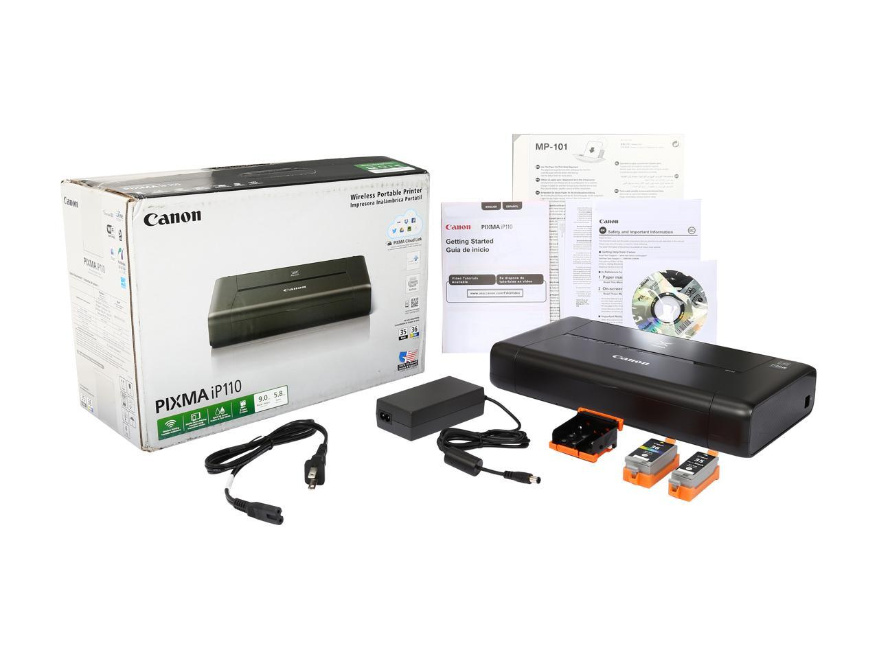 Canon PIXMA iP110 Wireless Mobile Printer