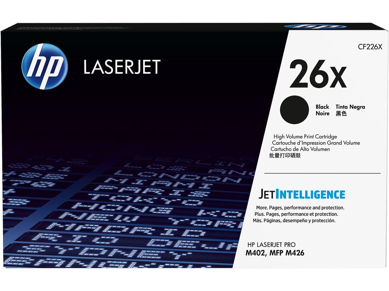 HP 26X High Yield LaserJet Toner Cartridge - Black