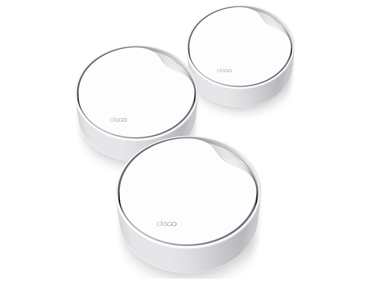 TP-Link Deco AX3000 PoE Mesh WiFi(Deco X50-PoE), Ceiling/Wall-Mountable WiFi 6 Mesh, Replacing WiFi Router, Access Point and Range Extender, PoE-Powered, 2 PoE Ports(1 x 2.5G, 1 x Gigabit), 3-Pack