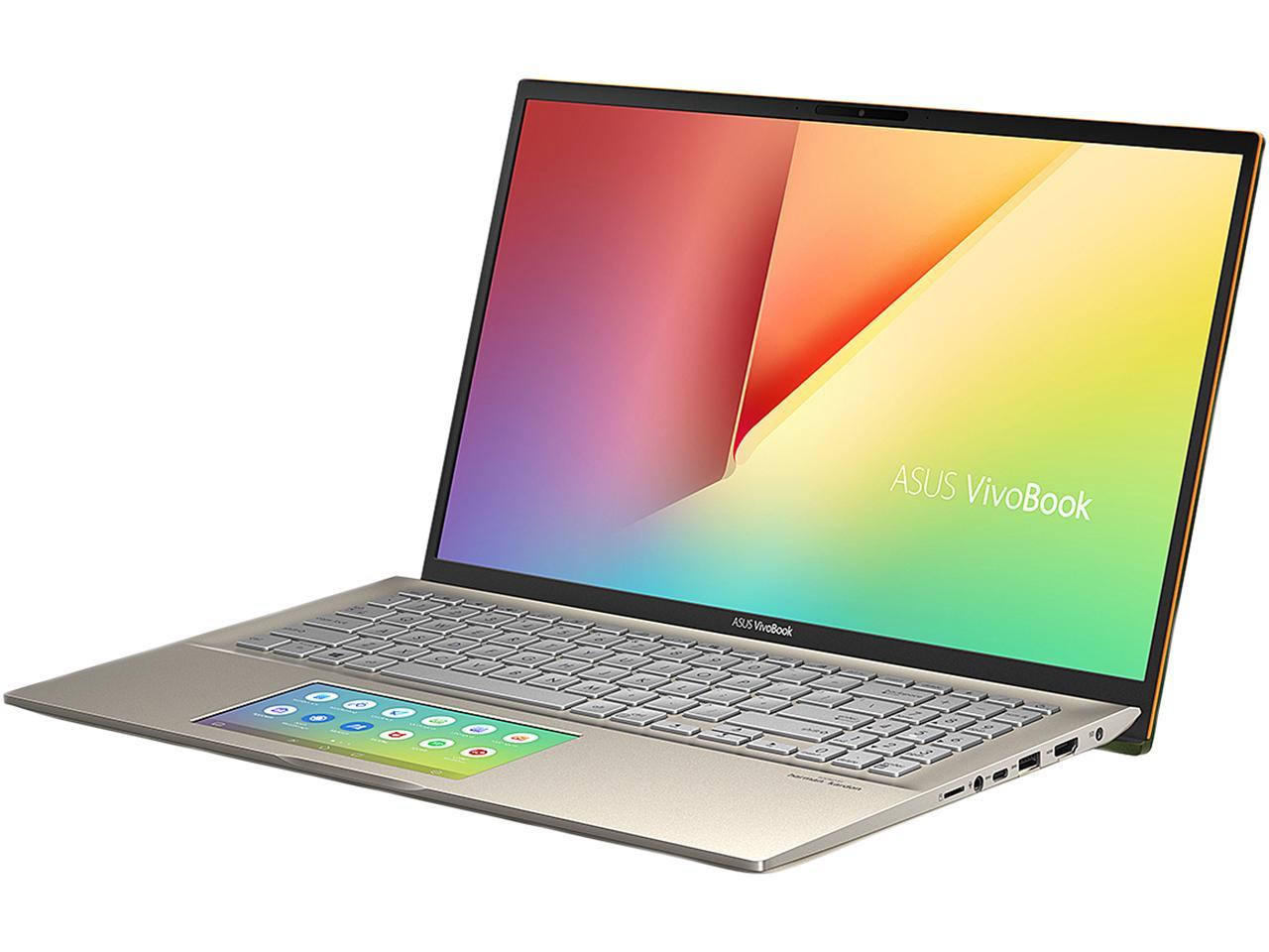 ASUS VivoBook S15 S532 Thin & Light Laptop, 15.6\" FHD, Intel Core i5-10210U CPU, 8 GB DDR4 RAM, 512 GB PCIe SSD, Windows 10 Home, IR camera, S532FA-DH55-GN, Moss Green - Metal