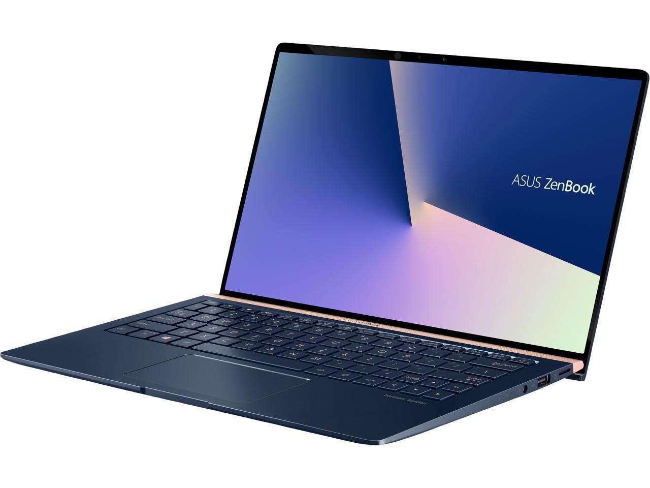 ASUS ZenBook 13 Ultra-Slim Durable Laptop 13.3\" FHD WideView, Intel Core i7-10510U, 16 GB RAM, 512 GB PCIe SSD, NumberPad, Windows 10 Pro - UX333FAC-XS77, Royal Blue