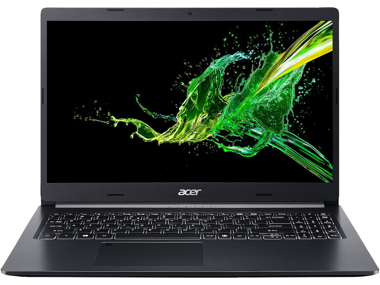 Acer Laptop Aspire 5 A515-55-588C Intel Core i5 10th Gen 1035G1 (1.00 GHz) 8 GB Memory 512 GB SSD Intel UHD Graphics 15.6\" Windows 10 Home 64-bit