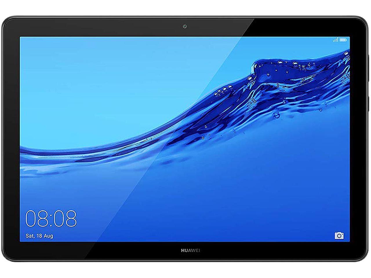 Huawei MediaPad T5 10.1\" WiFi Tablet, Metal Body, Octa-Core Processor, Dual Stereo Speakers, 2 GB RAM, 16 GB Flash Memory, Android 8.0, Black - Agassi2-W19A 53010FBR