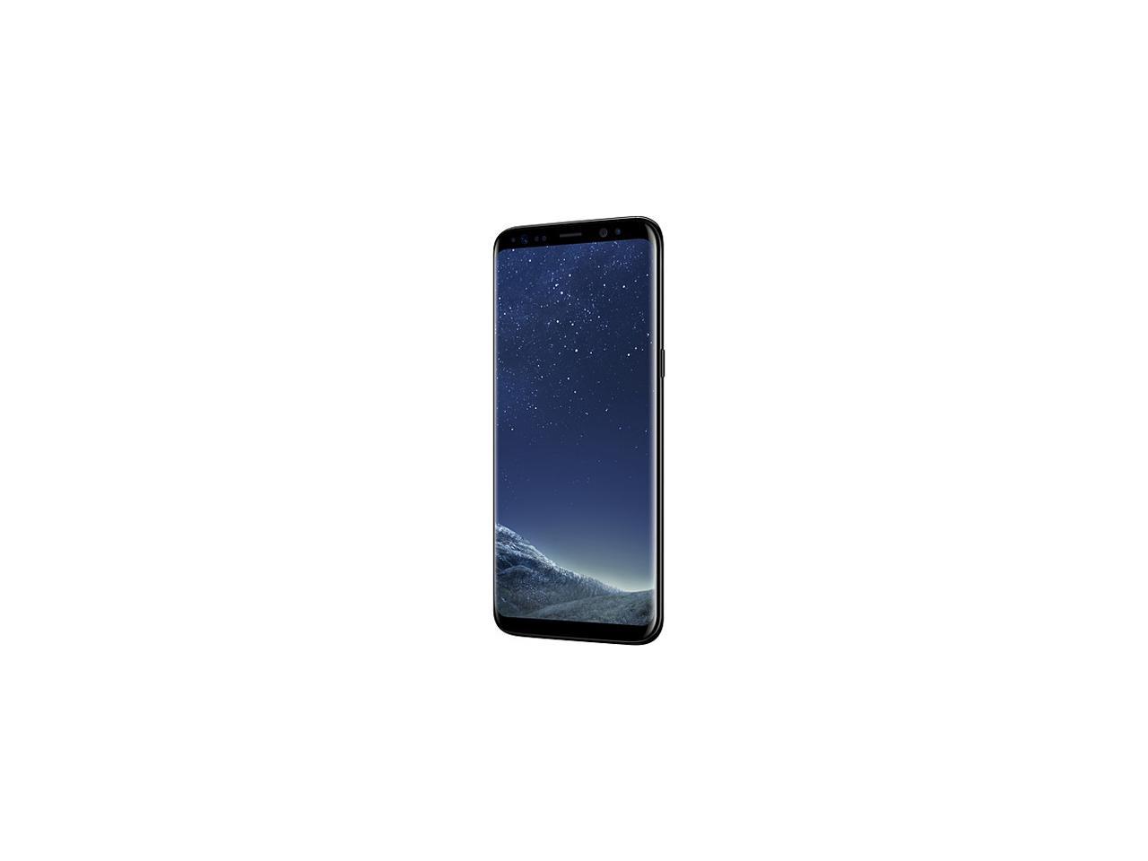 Samsung Galaxy S8 4G LTE Unlocked Cell Phone US Version 5.8\" Midnight Black 64GB 4GB RAM