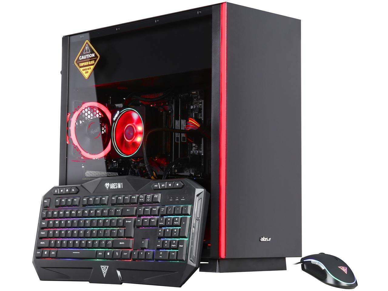 ABS Prism B - Ryzen 7 3700X - GeForce RTX 2060 Super - 16GB DDR4 - 1TB SSD - Gaming Desktop PC