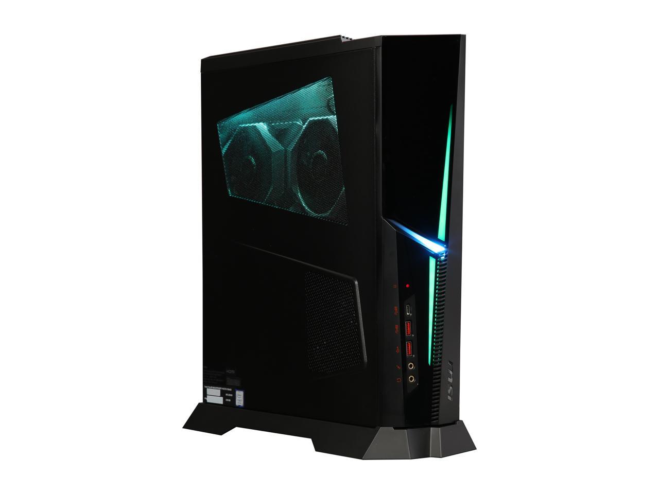 MSI Gaming Desktop Trident X Plus 9SF-040US Intel Core i7 9th Gen 9700KF (3.60 GHz) 16 GB DDR4 2 TB HDD 512 GB SSD NVIDIA GeForce RTX 2080 Ti Windows 10 Home 64-Bit