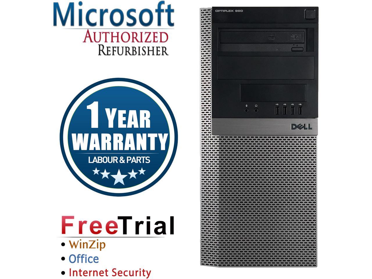 DELL Desktop Computer OptiPlex 980 Intel Core i5 1st Gen 650 (3.20 GHz) 16 GB DDR3 2 TB HDD Intel HD Graphics Windows 10 Pro Multi-Language, English / Spanish