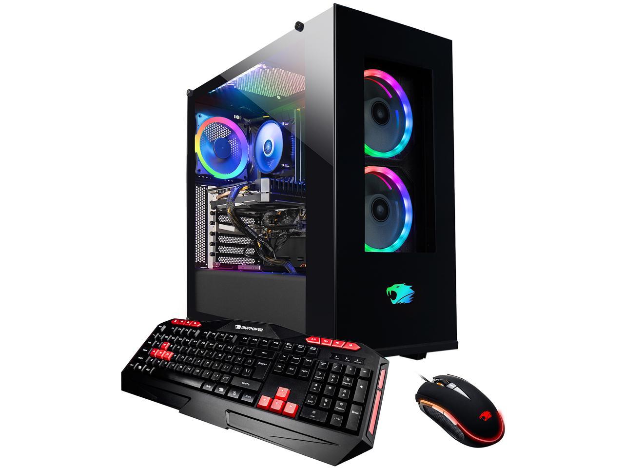 iBUYPOWER Gaming Desktop EP38XSA Ryzen 7 3rd Gen 3800X (3.90 GHz) 16 GB DDR4 1 TB SSD NVIDIA GeForce RTX 2080 SUPER Windows 10 Home 64-bit