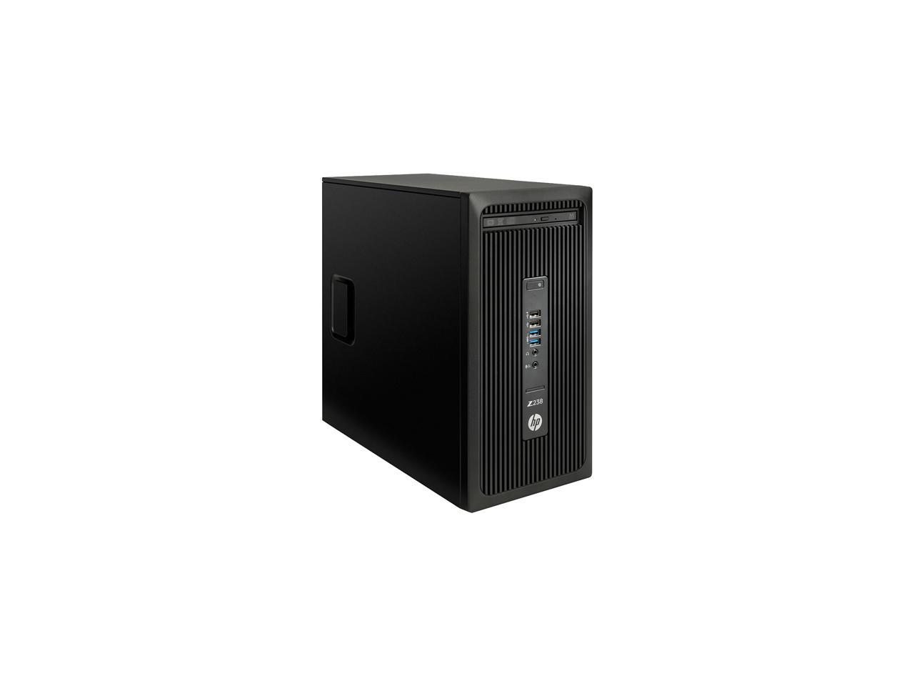 HP Desktop Computer Z238 (2TG25UT#ABA) Intel Core i7 6th Gen 6700 (3.40 GHz) 8 GB DDR4 1 TB HDD Intel HD Graphics 530 Windows 10 Pro 64-Bit