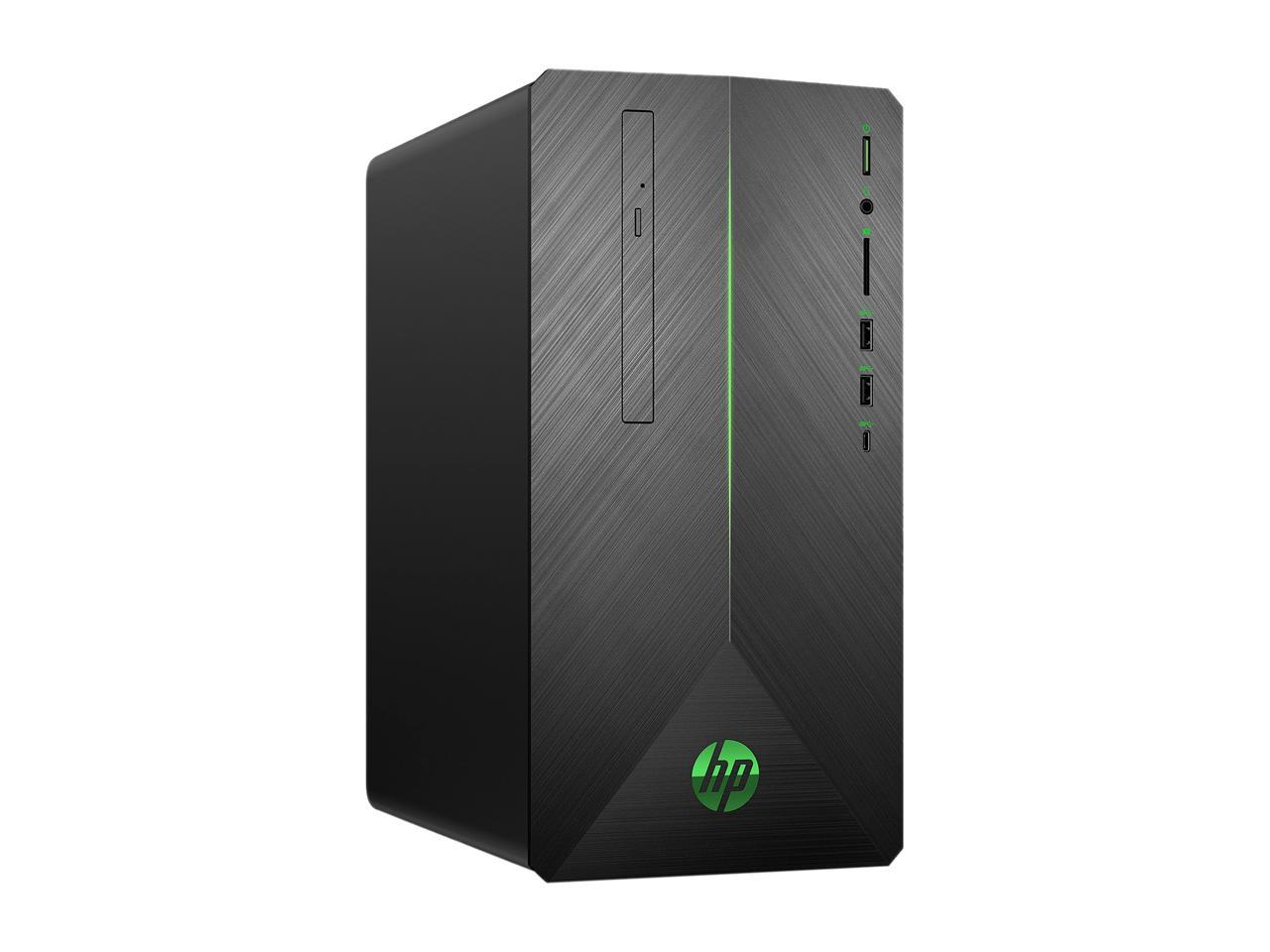 HP Gaming Desktop Pavilion 690-0020 Ryzen 5 1st Gen 2400G (3.60 GHz) 8 GB DDR4 1 TB HDD AMD Radeon RX 580 Windows 10 Home 64-Bit