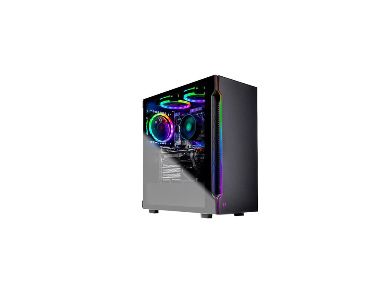 SkyTech - Gaming Desktop PC - AMD Ryzen 7 2700 (8-Core 3.2 GHz), NVIDIA GeForce RTX 2060 SUPER (8 GB), 16 GB DDR4, 500 GB SSD, AMD B450, Windows 10 Home 64-bit, Shadow