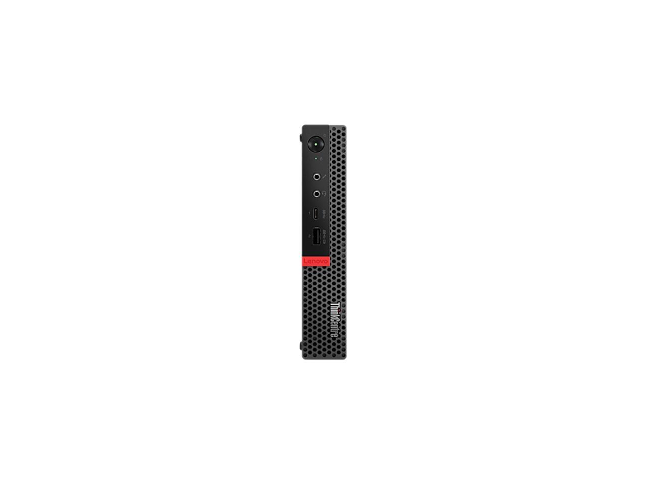 Lenovo ThinkCentre M920q 10RS0036US Desktop Computer - Core i7 i7-8700T - 16 GB RAM - 512 GB SSD - Tiny - Raven Black