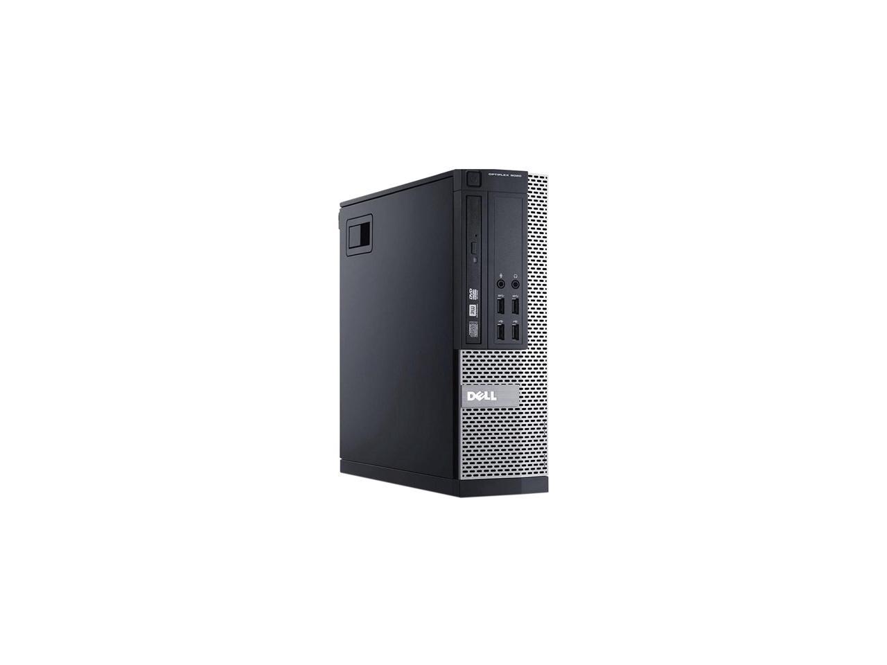 DELL Desktop Computer OptiPlex 9020 Intel Core i7 4th Gen 4790 (3.60 GHz) 12 GB DDR3 1 TB HDD 128 GB SSD Windows 10 Pro 64-bit