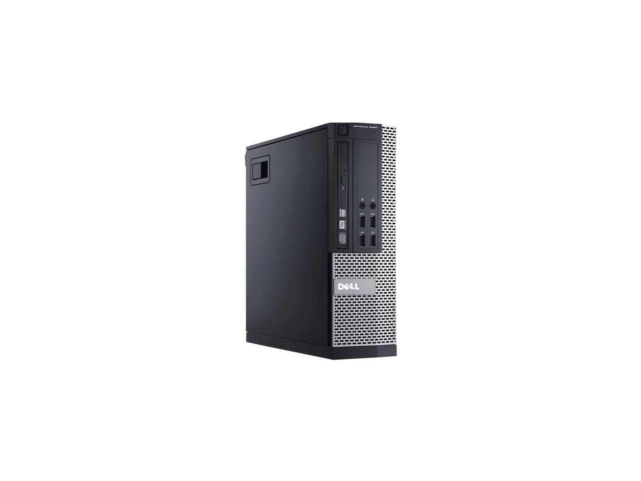 DELL Desktop Computer OptiPlex 9020 Intel Core i5 4th Gen 4590 (3.30 GHz) 8 GB DDR3 256 GB SSD Windows 10 Pro 64-bit