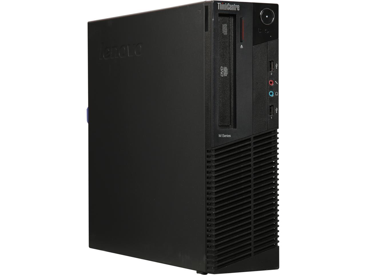 Lenovo Grade A Desktop Computer ThinkCentre M82 Intel Core i5 3rd Gen 3470 (3.20 GHz) 8 GB DDR3 240 GB SSD Windows 10 Pro 64-bit