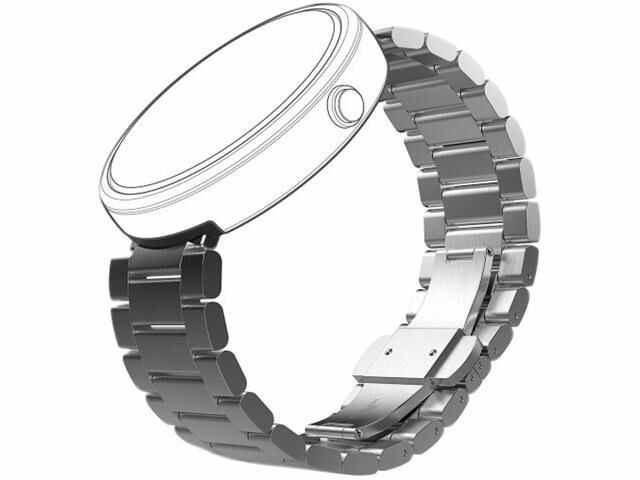 Moto 360 Metal Band, Light , 23mm