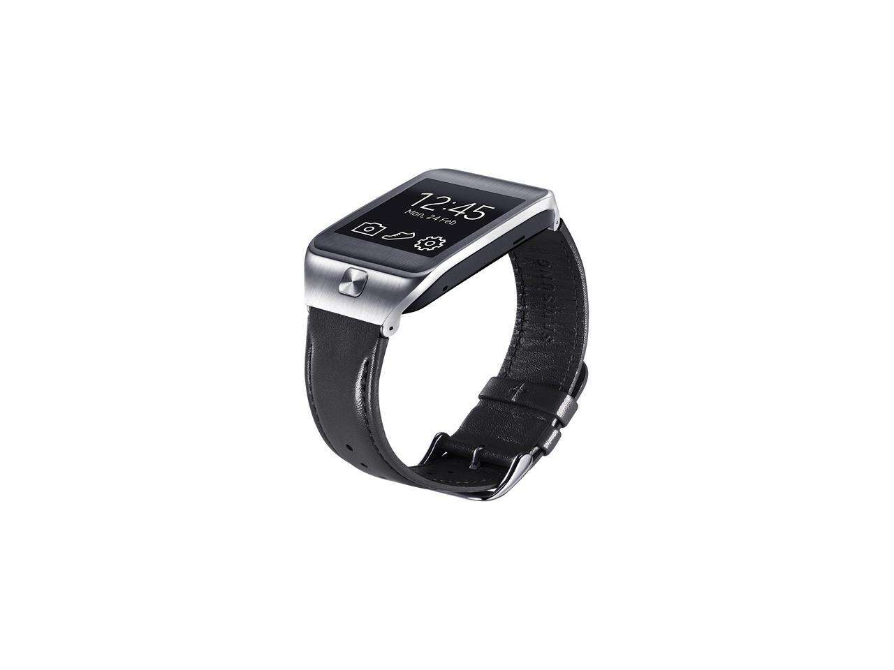 Samsung ET-SR380LBESTA Samsung Gear Premium Leather Band Black