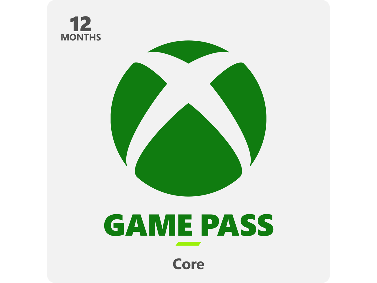 Xbox 12 Month Game Pass Core - US Registered Account Only (Email Delivery)