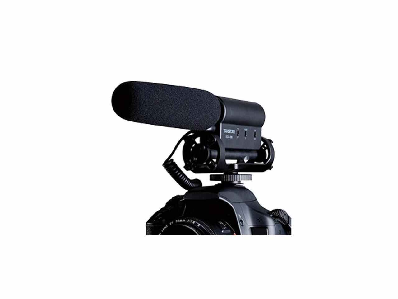 TAKSTAR SGC-598 Interview Microphone for Nikon/Canon Camera/DV Camcorder