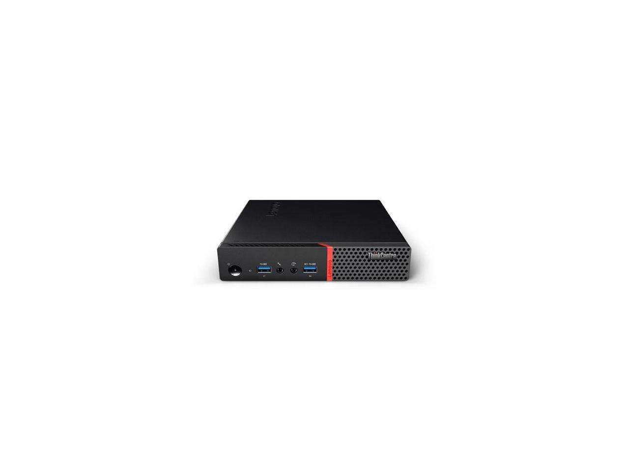 Lenovo ThinkCentre M715q 10VG000SUS Desktop Computer - AMD Ryzen 5 PRO 2400GE 3.20 GHz - 8 GB DDR4 SDRAM - 256 GB SSD - Windows 10 Pro 64-bit