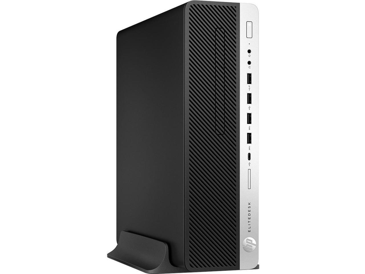 HP Desktop Computer EliteDesk 800 G4 (4DP06UT#ABA) Intel Core i7 8th Gen 8700 (3.20 GHz) 8 GB DDR4 256 GB PCIe NVMe SSD Intel UHD Graphics 630 Windows 10 Pro 64-bit