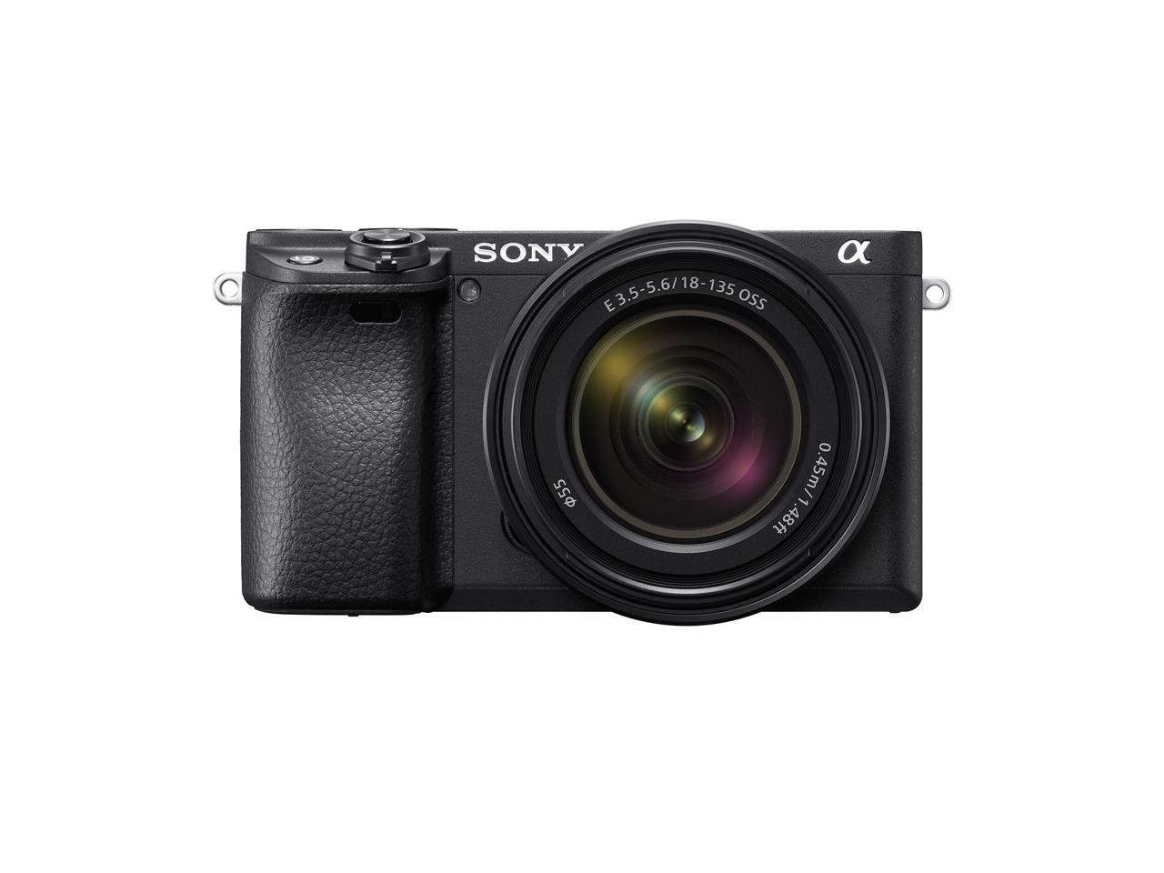 Sony Alpha a6400 Mirrorless Digital Camera with 18-135mm Lens (Black)