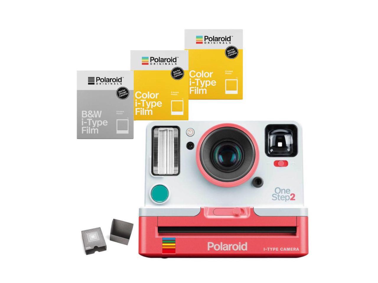 Polaroid Originals OneStep 2 VF i-Type Camera with 3-Pack Film & Photobox Bundle