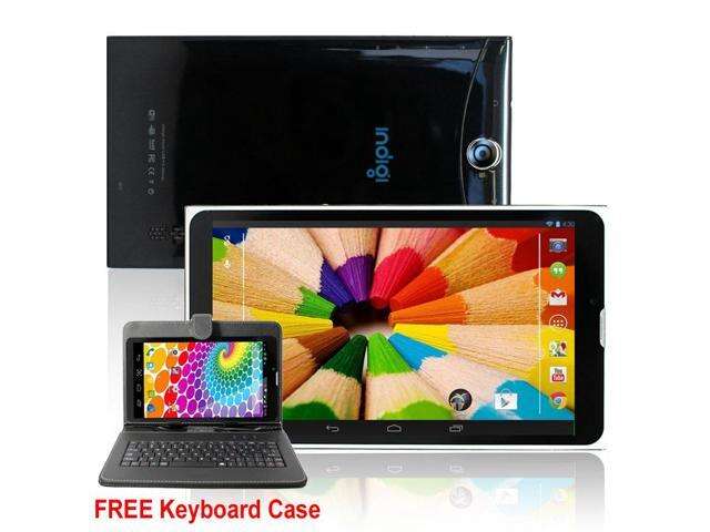 Indigi 7\" Android 4.4 Global Unlocked 3G TabletPhone PC Dual Sim 2-in-1 + Free Keyboard