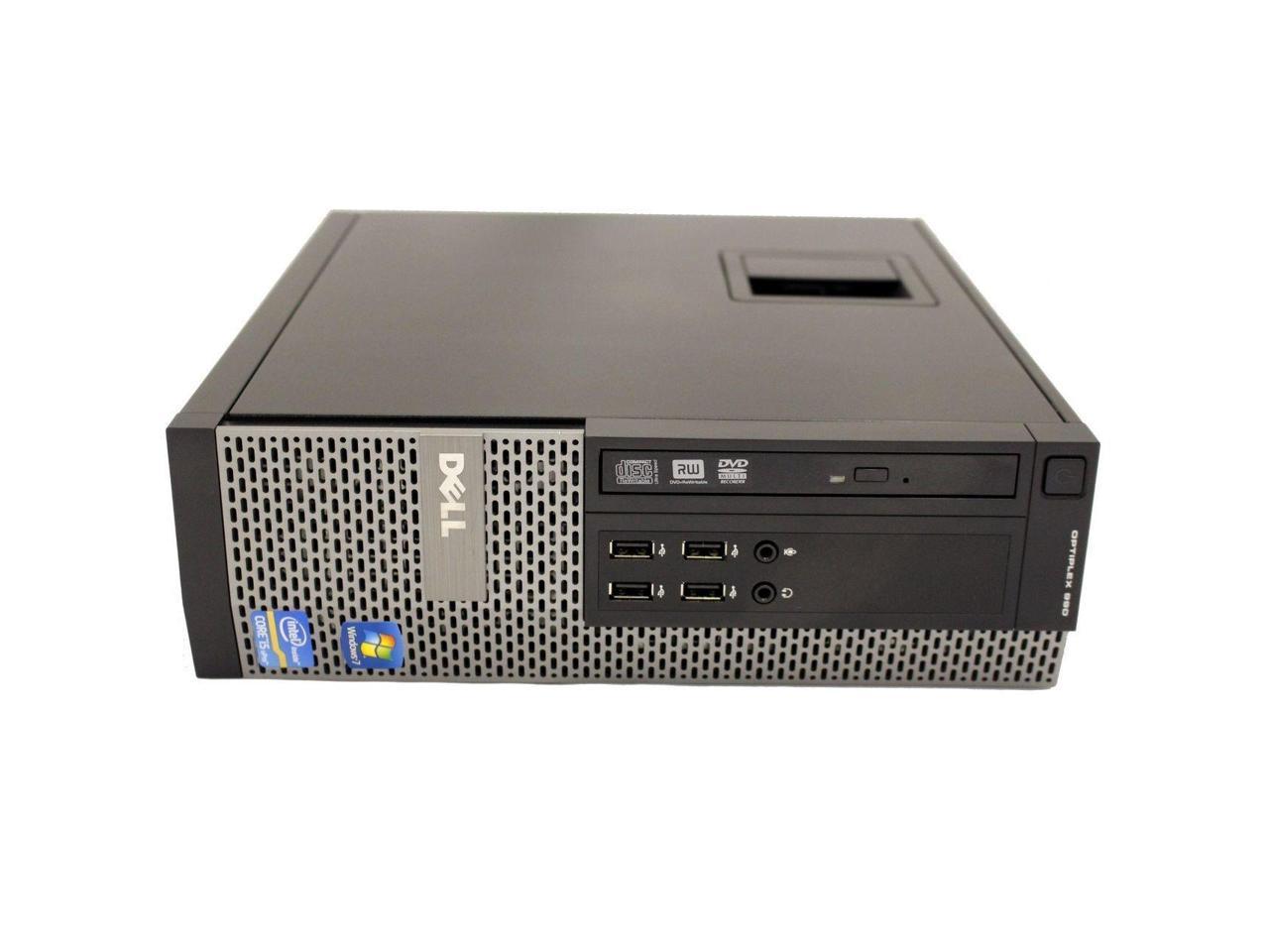 Dell OptiPlex 990 SFF Desktop Intel Quad-Core i5 CPU 8GB DDR3 256 GB SSD DVDRW WiFi Windows 10 Pro