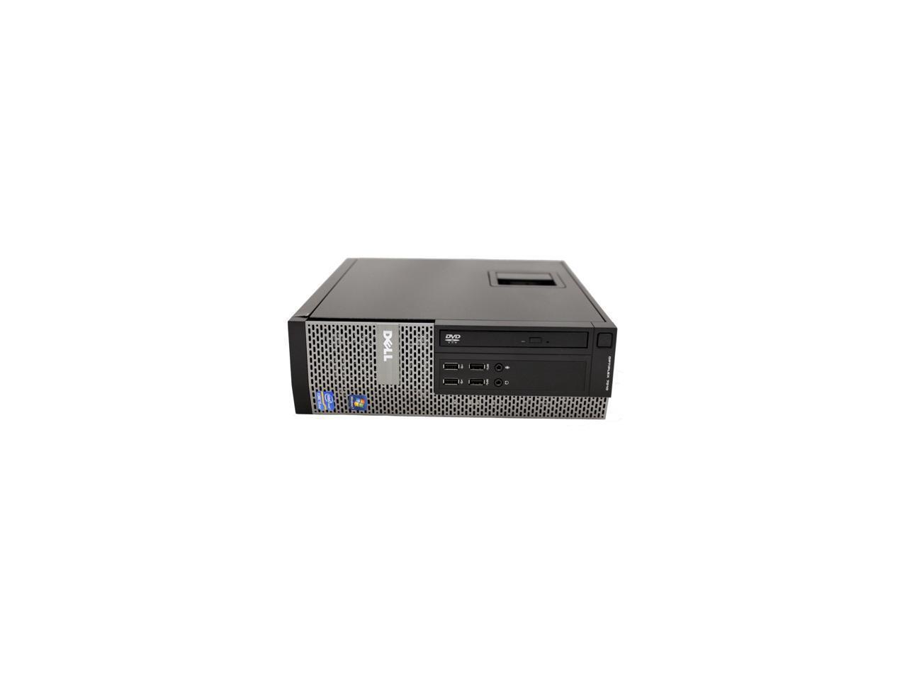 Dell OptiPlex 7010 SFF Desktop Intel Core i7-3770 3.4GHz 16GB RAM 256 GB SSD DVD-RW WiFi Windows 10 Pro