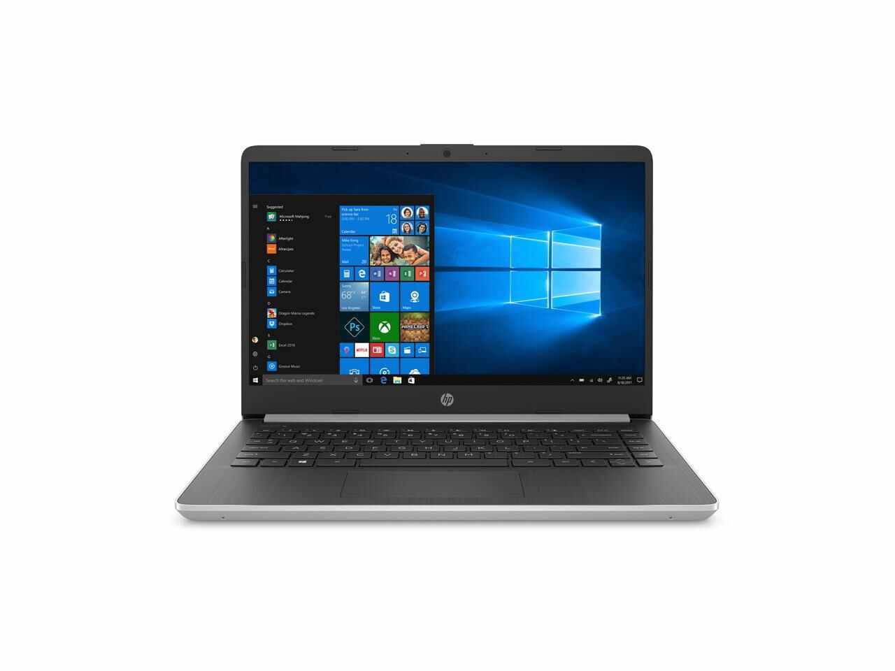 HP Laptop 14-dk0028wm AMD Ryzen 3 2nd Gen 3200U (2.60 GHz) 4 GB Memory 128 GB SSD AMD Radeon Vega 3 14\" Windows 10 S