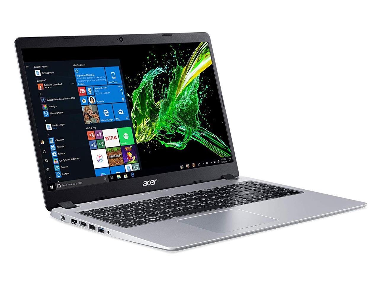 Acer Aspire 5 A515-43-R19L 15.6\" Notebook - 1920 x 1080 - Ryzen 3 3200U - 4 GB RAM - 128 GB SSD - Pure Silver