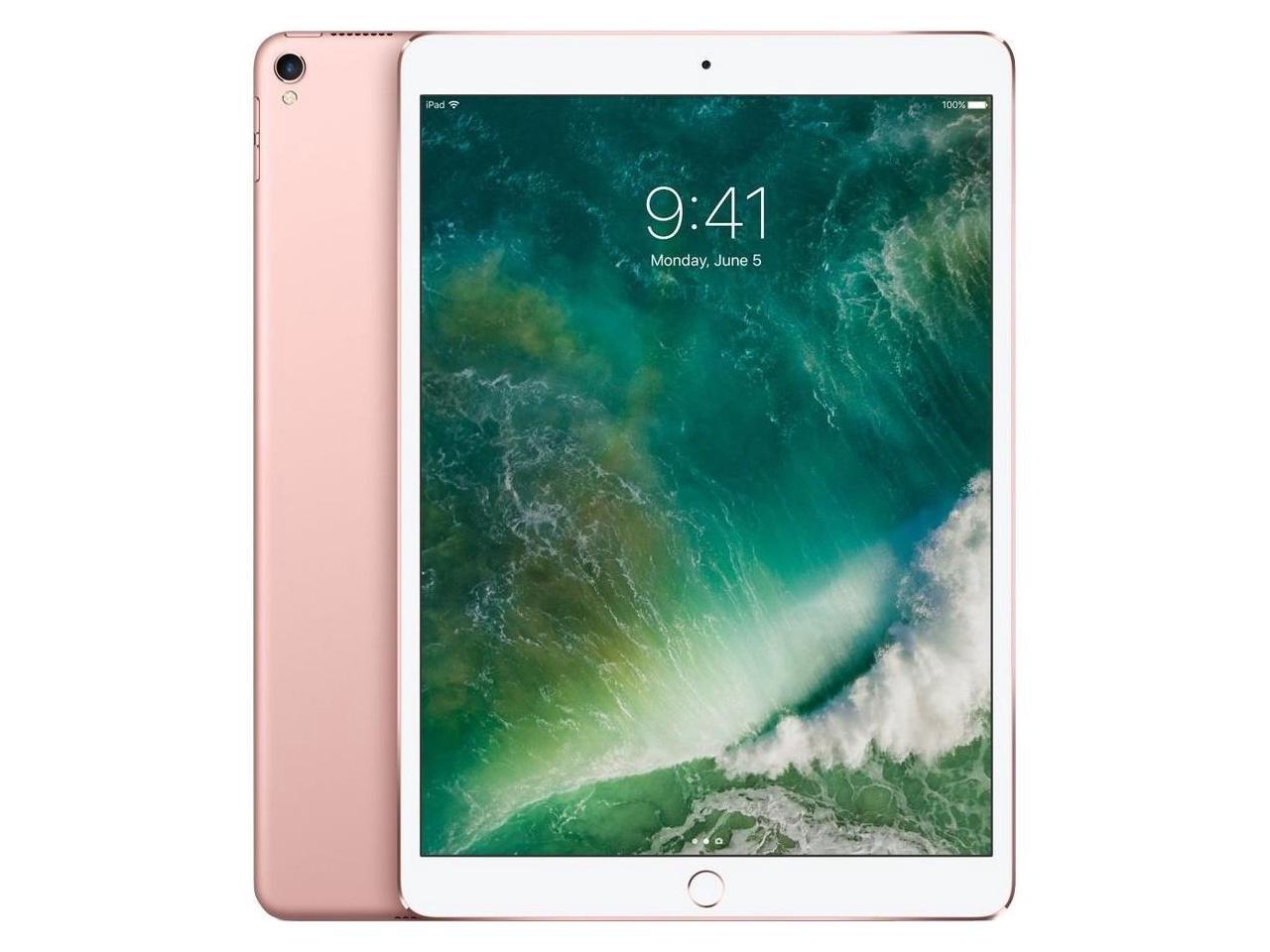 Apple iPad Pro Tablet - 10.5\" - (64GB, Wi-Fi + 4G LTE, Rose Gold) - MQF22LL/A