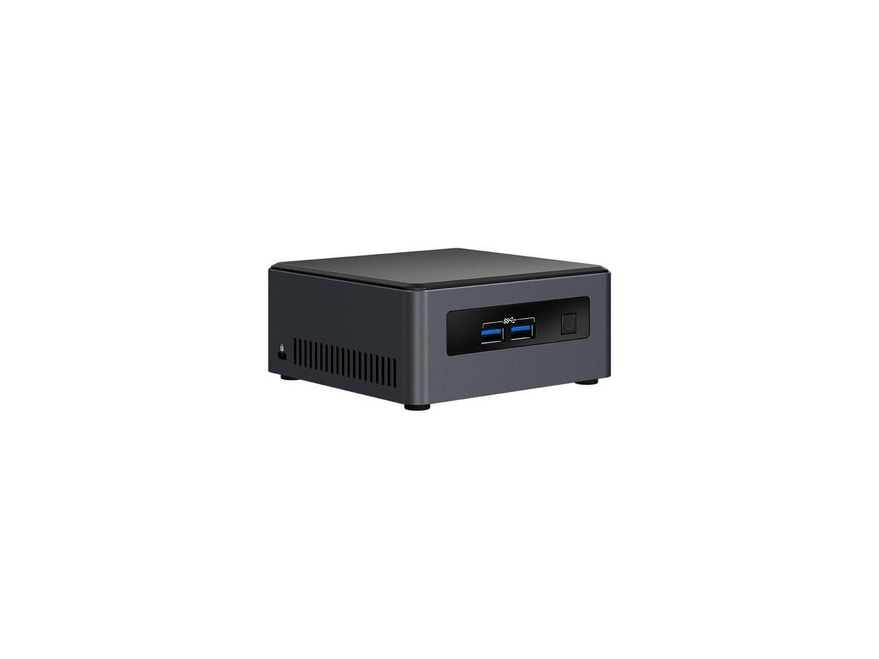 Intel NUC NUC7i5DNHE Mini PC/HTPC, Intel Dual-Core i5-7300U Upto 3.5GHz, 16GB DDR4, 256GB SSD, 4k Support, Dual Monitor Capable, Wifi, Bluetooth, Windows 10 Pro 64Bit