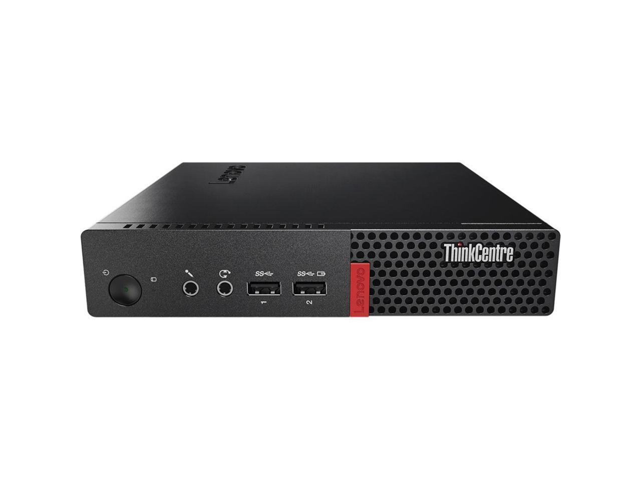 Lenovo ThinkCentre M710q Mini PC, French/English keyboard, Intel Core i5-6500T, 16GB RAM, 256GB NVMe SSD, DisplayPort, Wi-Fi, BT, Windows 10 Pro