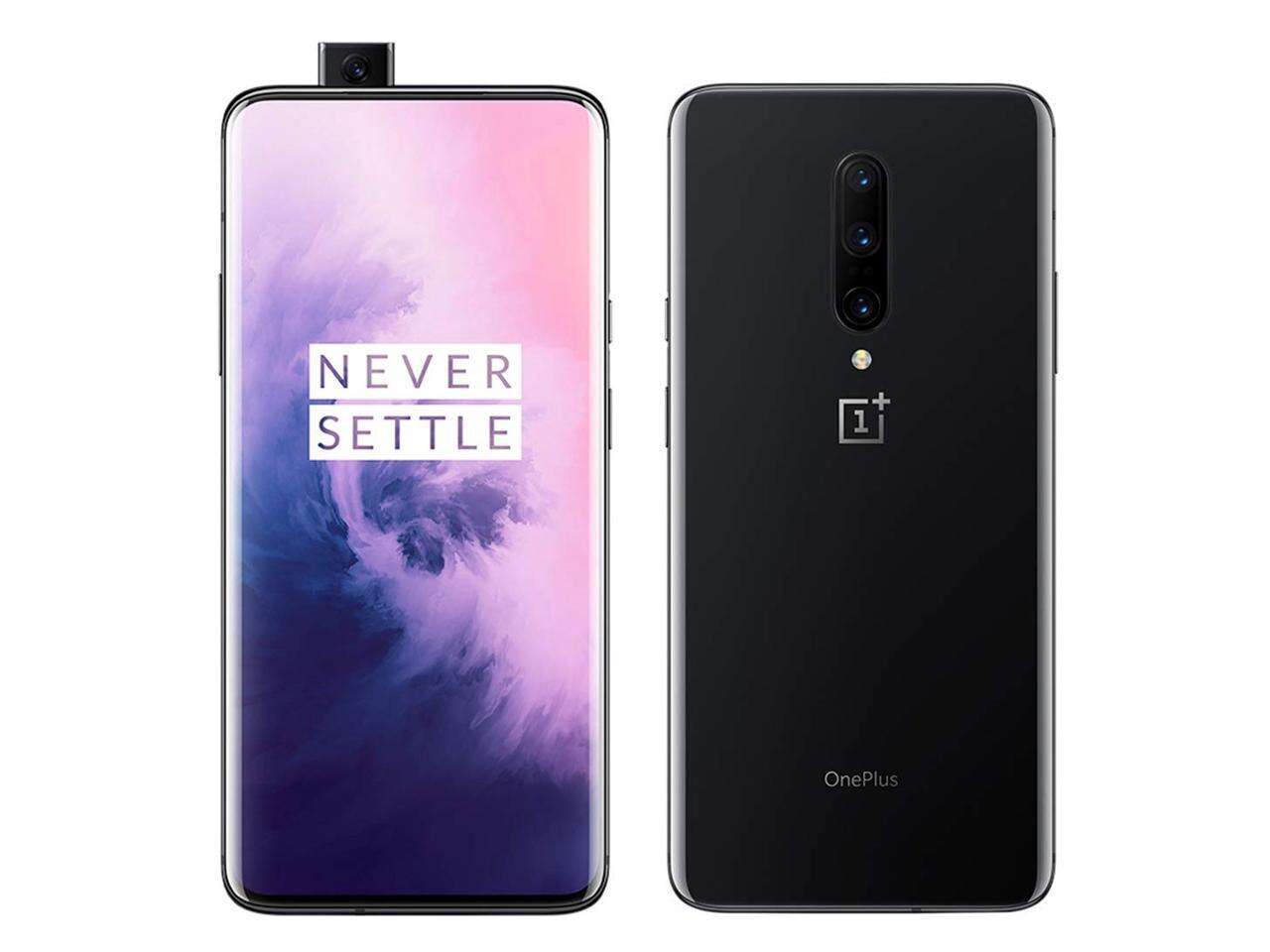 OnePlus 7 Pro GM1915 256GB Dual-Sim GSM Unlocked Android SmartPhone - Mirror Grey