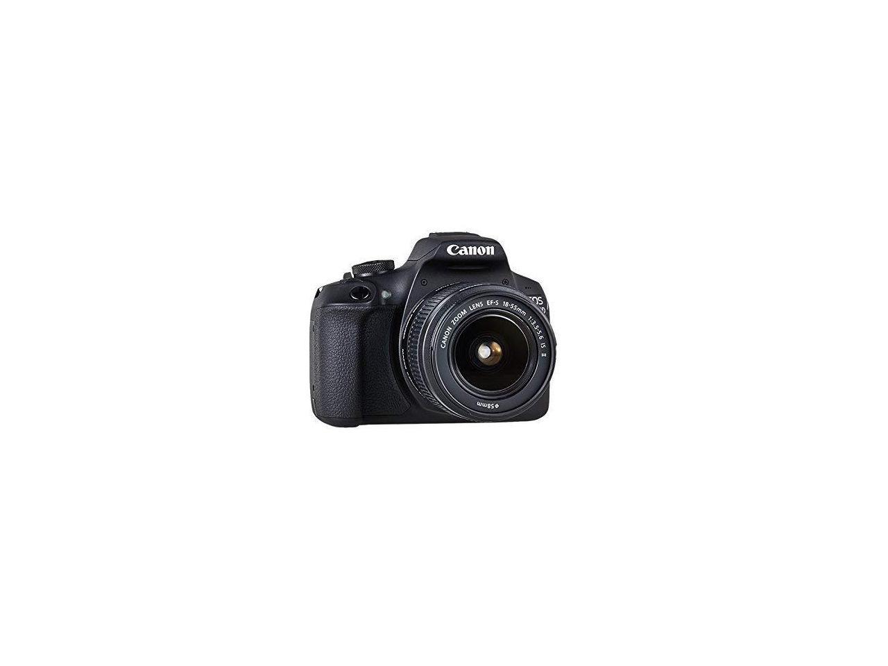 Canon EOS 2000D / Rebel T7 24.1MP CMOS 1080p DSLR Camera + EF-S 18-55mm f/3.5-5.6 Lens (Intl Model)