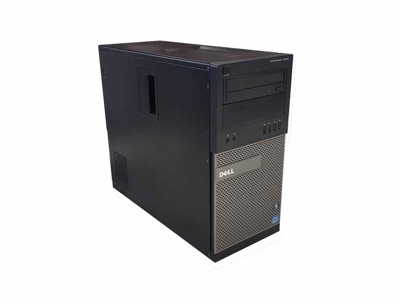 Dell OptiPlex 7010 MT Desktop i7-3770 3.4GHz 4-Cores 8GB DDR3 500GB HDD Windows 10 Pro