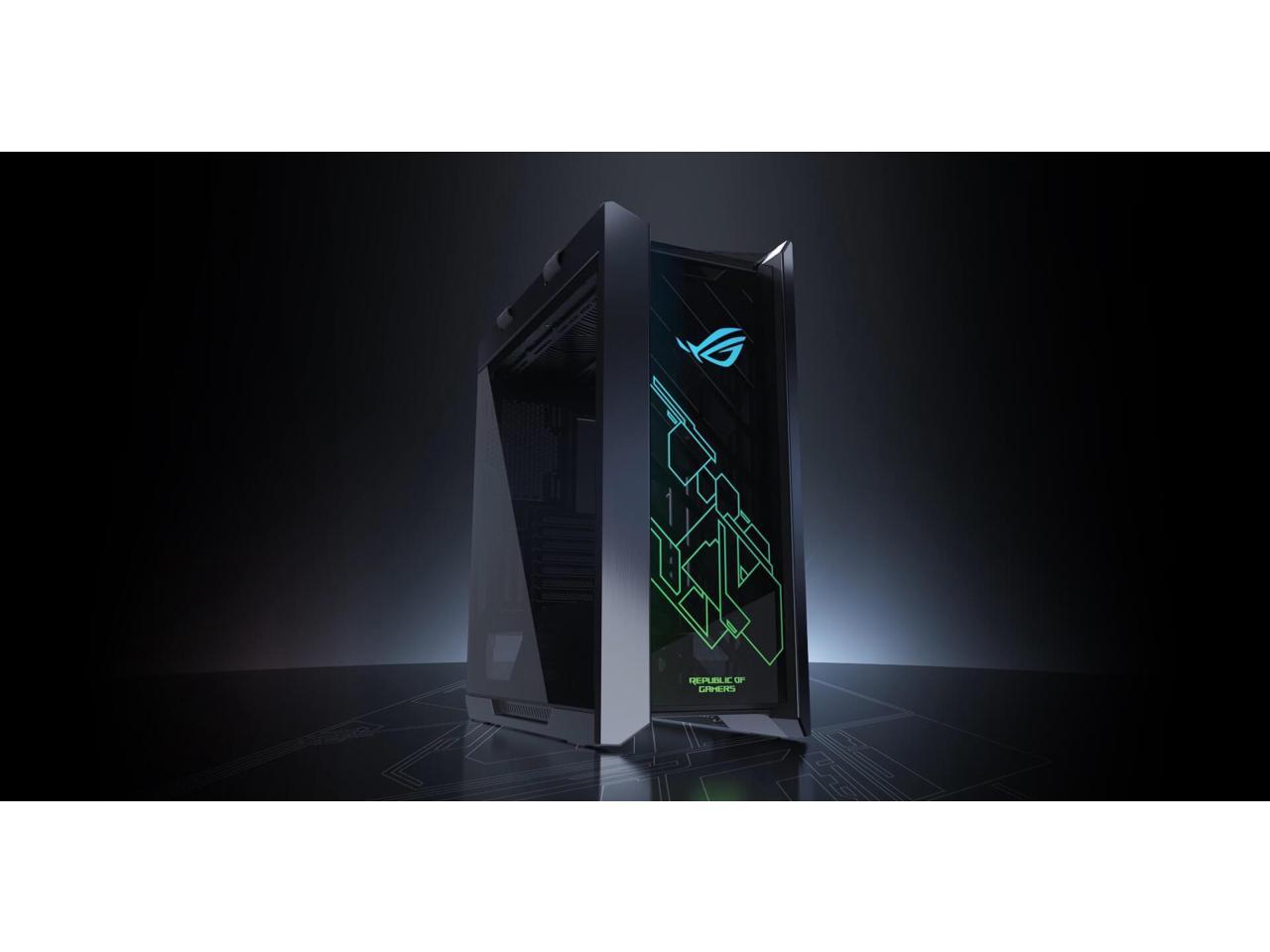 ASUS ROG Strix Helios GX601 PC AMD Ryzen 7 2700X 3.7GHz - 2TB 7200RPM + 500GB Solid State Drive - 32GB DDR4 SDRAM - Nvidia GeForce RTX 2080 TI 11GB GDDR6 Graphics - Windows 10 Gaming Desktop