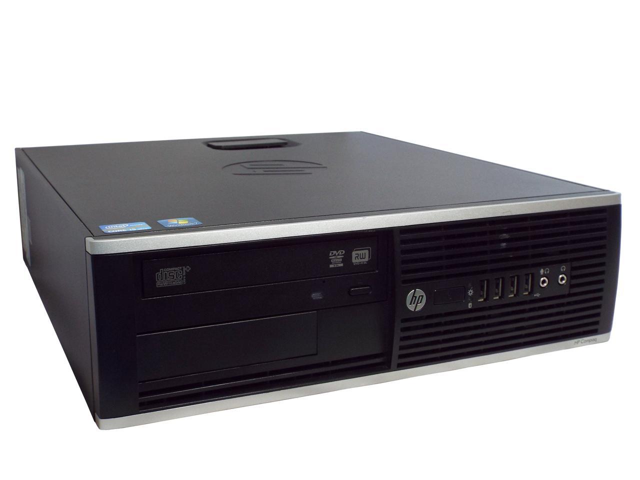 HP Compaq 8200 Elite Small Form Factor Desktop PC, Intel Core i7-2600 3.4GHz, 8GB DDR3 RAM, 500GB HDD, Win-10 Pro x64