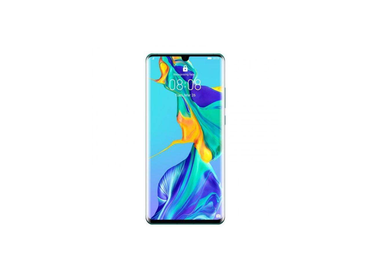 Huawei P30 PRO Dual/Hybrid-SIM 256GB VOG-L29 Factory Unlocked 4G/LTE Smartphone - Aurora Blue