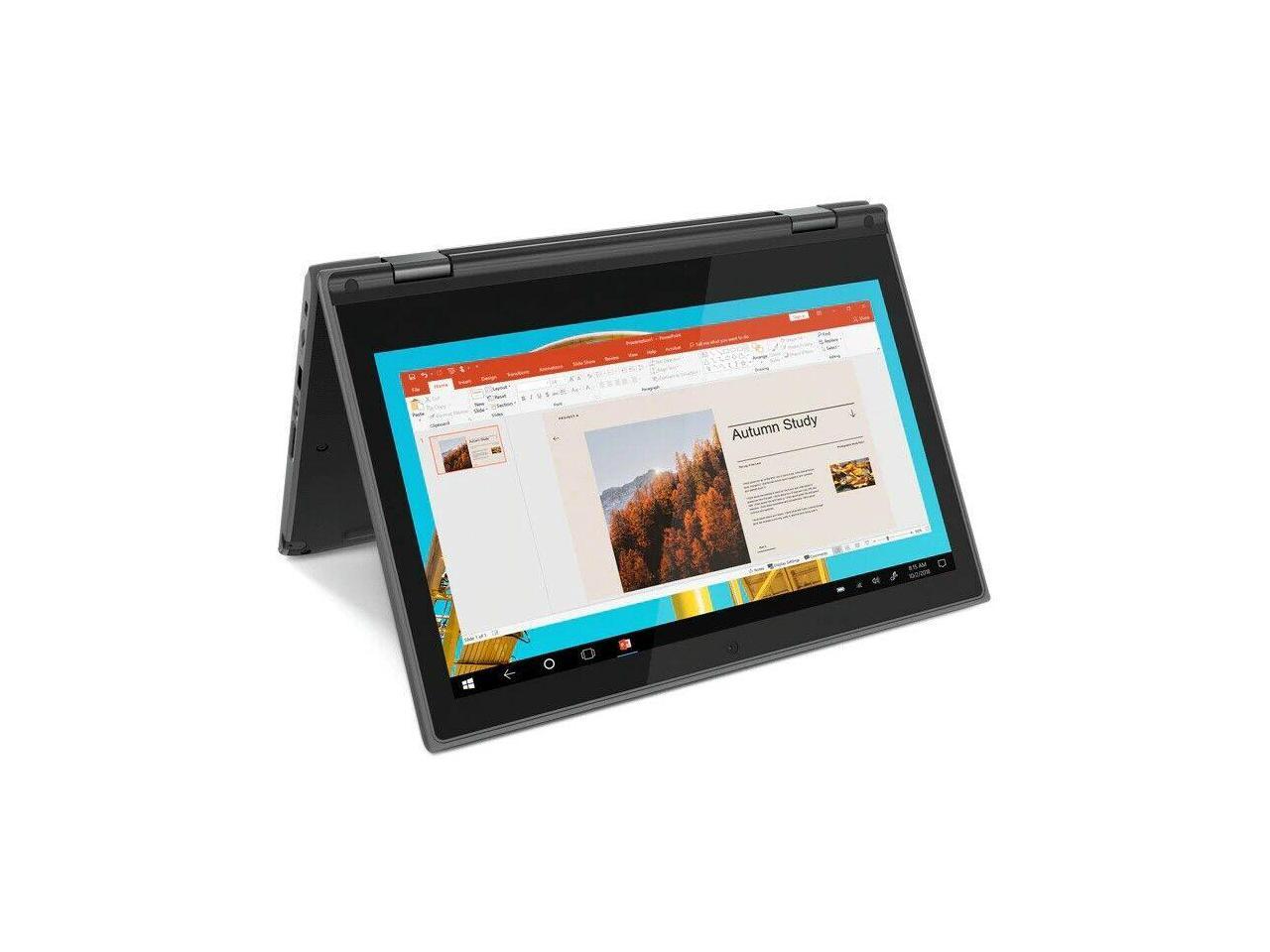 Lenovo 300e 2nd Gen 2-in-1 Laptop, 11.6\" HD (1366x768) Touchscreen, MediaTek MTK 8173C ARM Cortex-A72/A53 Heterogeneous Multi-, 4GB RAM, 32GB eMMC flash memory on board, Chrome OS