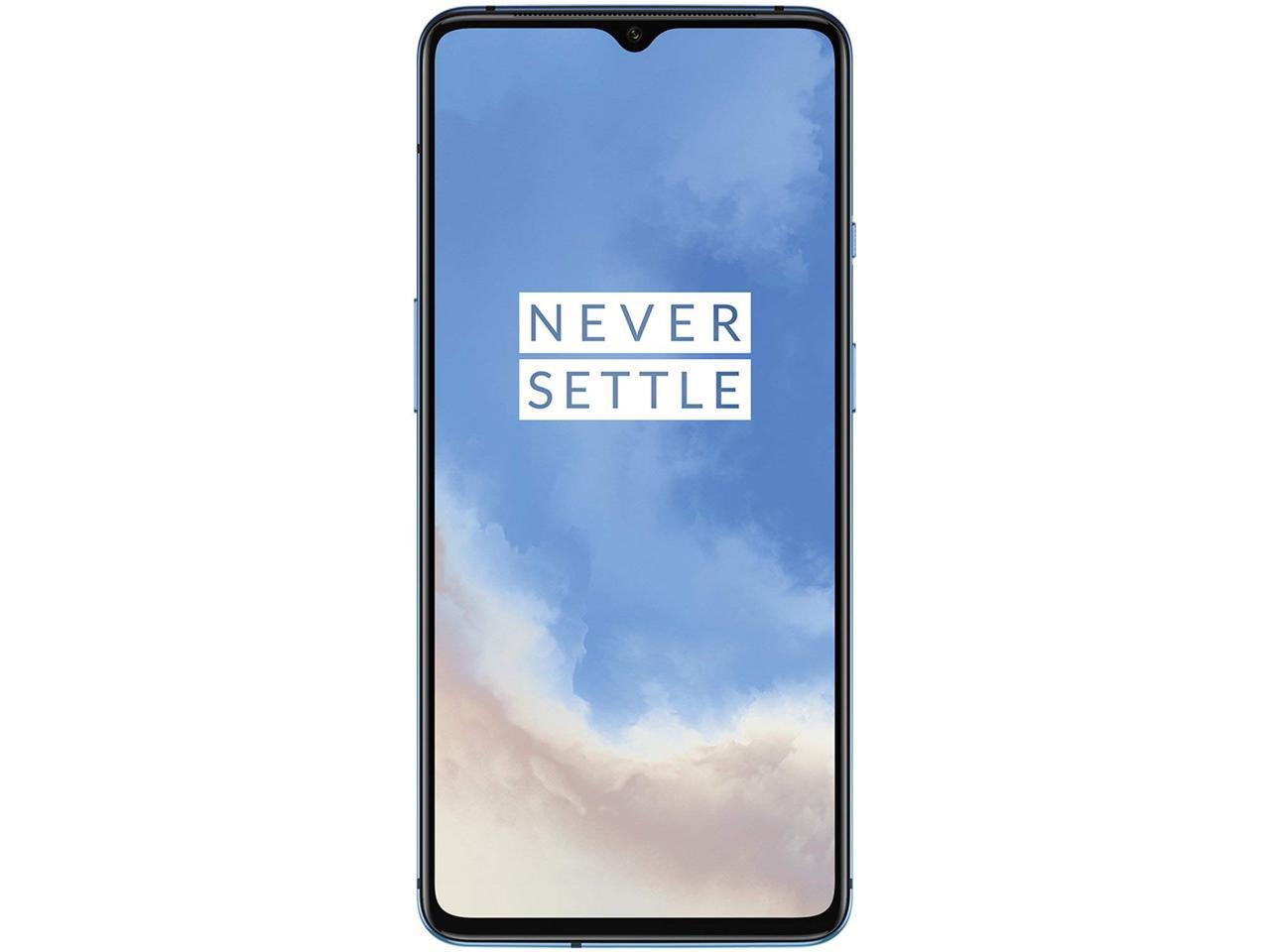 OnePlus 7T HD1900 256GB, 8GB, Dual Sim, 6.55 inch, 48MP Main Lens, Triple Lens Camera, GSM Unlocked International Model, No Warranty