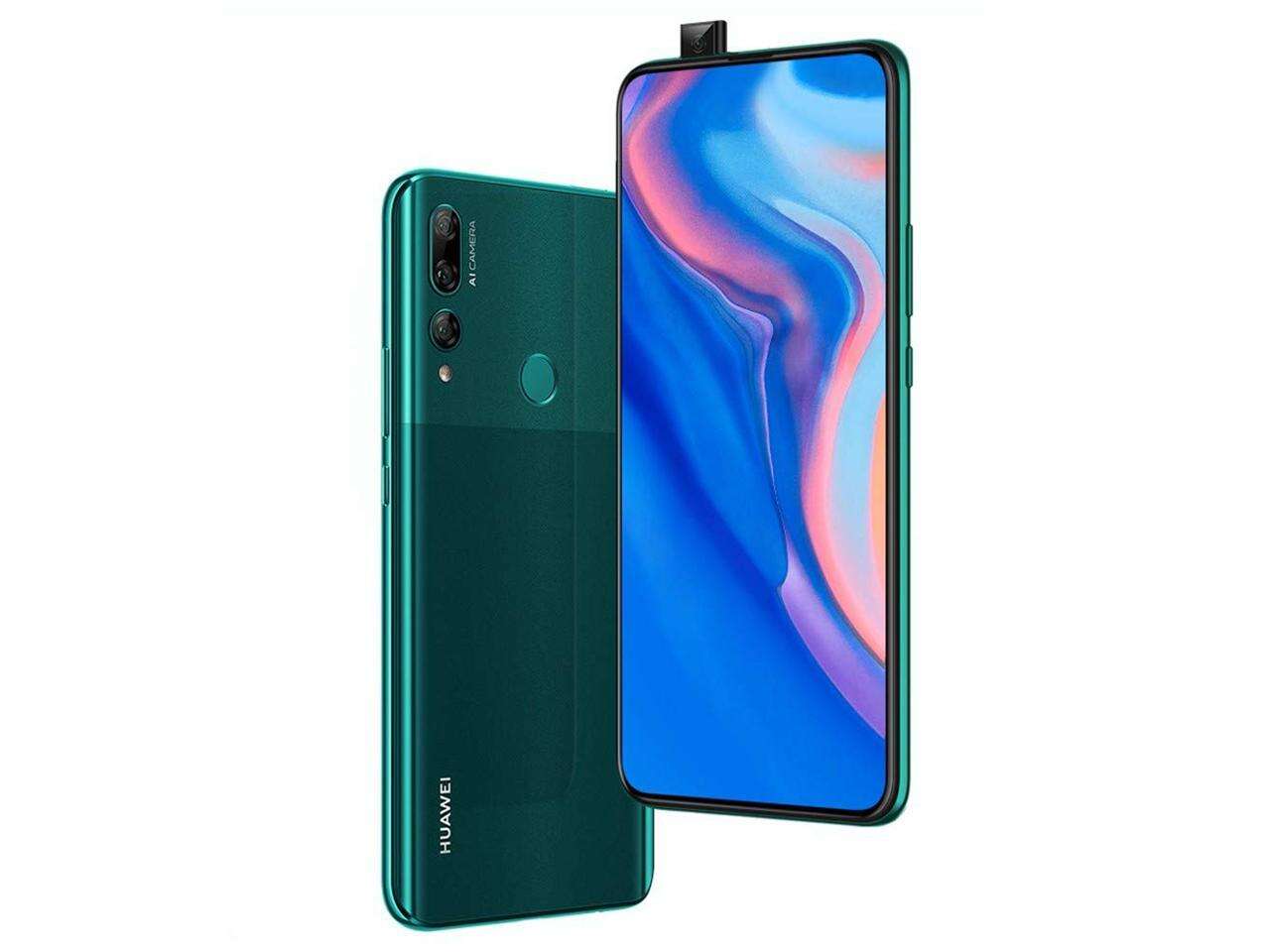 Huawei Y9/L Prime 2019 (128GB, 4GB RAM) 6.59\" Display, 3 AI Cameras, 4000mAh Battery, Dual SIM GSM Factory Unlocked - US & Global 4G LTE International Model