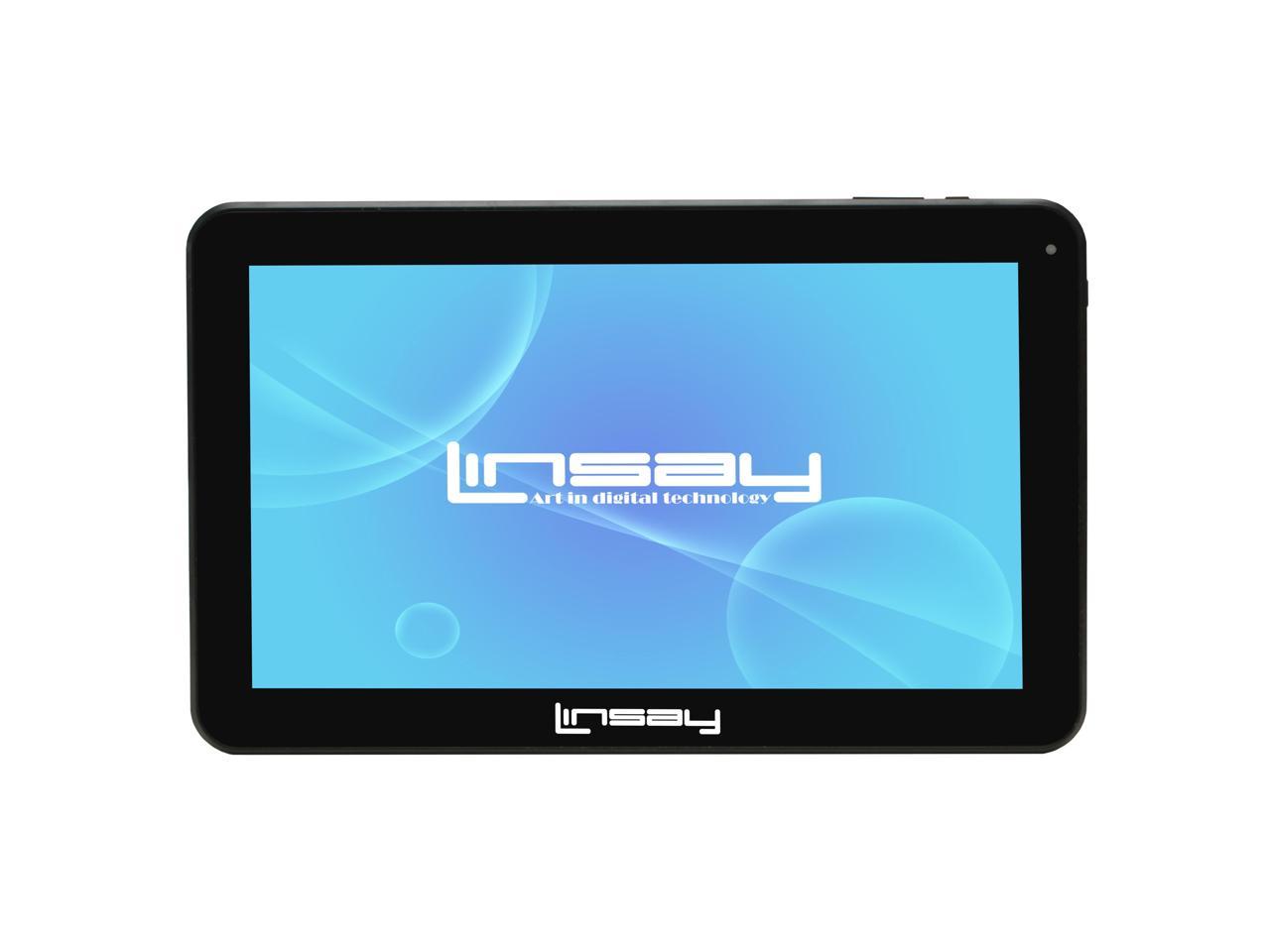 LINSAY® 10.1\" Tablet 1024x600 HD Quad Core 16GB Android 6.0 Tablet