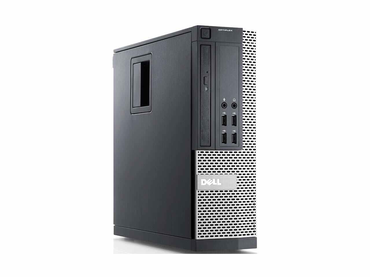 Dell Grade A Desktop Computer OptiPlex 7010 Small Form Factor SFF Core i7-3770 3.40 GHz 8 GB DDR3 1 TB HDD DVDRW Windows 10 Pro 64-bit