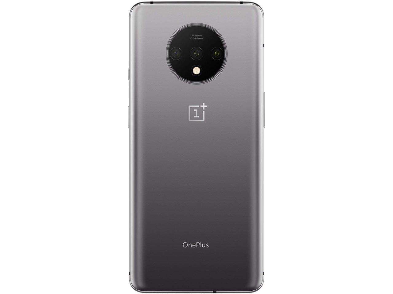 OnePlus 7T 6.5\" HD1903/DS 128GB 8GB RAM (GSM Only, No CDMA) Factory Unlocked Europe Model, No Warranty (Frosted Silver)