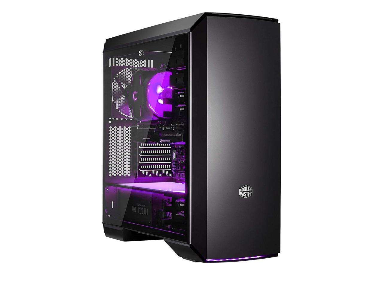 Adamant Custom 12X-Core Liquid Cooled Gaming Desktop Computer PC AMD Ryzen 9 3900X 3.8Ghz X570 32Gb DDR4 RAM 5TB HDD 2TB NVMe M.2 SSD 750W PSU Wi-Fi Bluetooth Nvidia Geforce RTX 2080 Ti